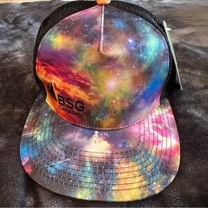 🌺🌺Crown Galaxy Mesh Cap Unisex